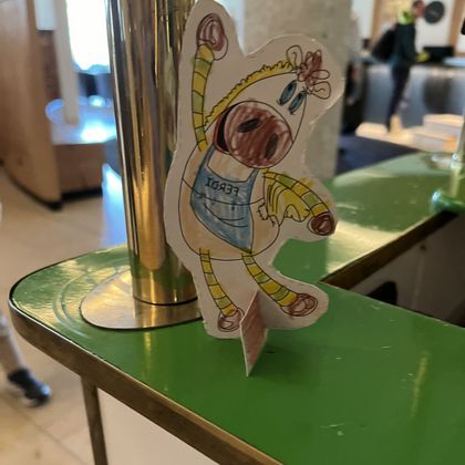 Extra für dich gemalt, lieber Ferdi 